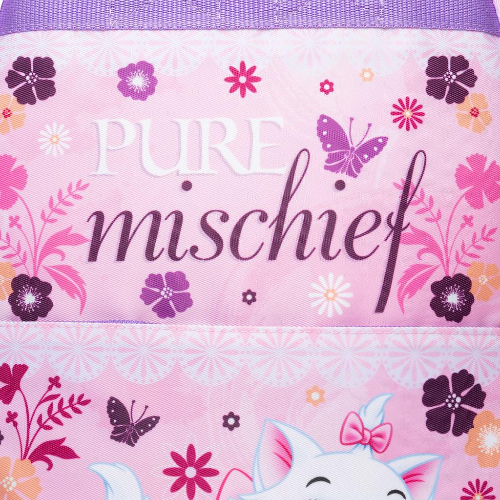 Disney - Wondapop - Aristocats Marie - 15.5” Nylon Backpack - Kids School Bag with Laptop Sleeve & Pockets