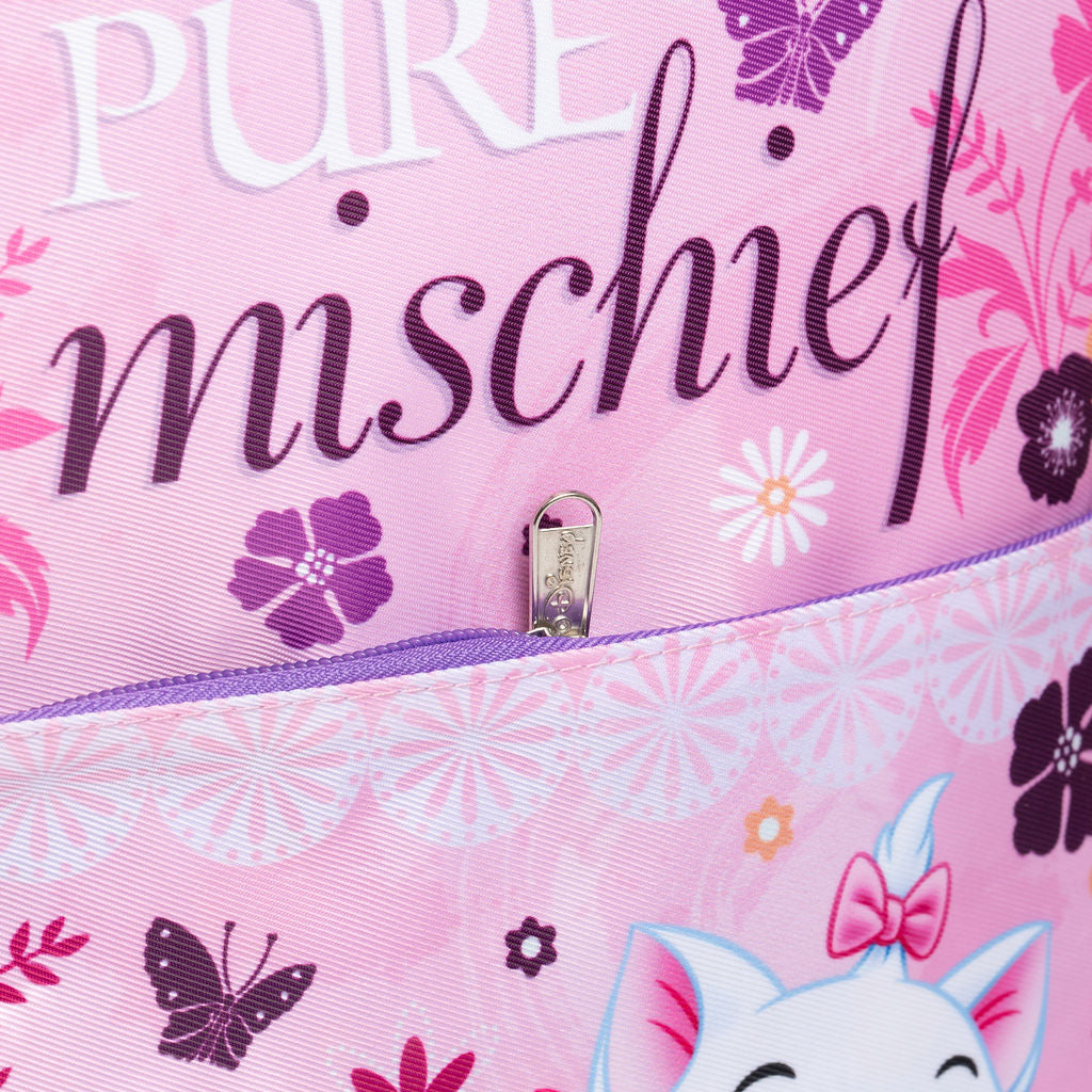 Disney - Wondapop - Aristocats Marie - 15.5” Nylon Backpack - Kids School Bag with Laptop Sleeve & Pockets