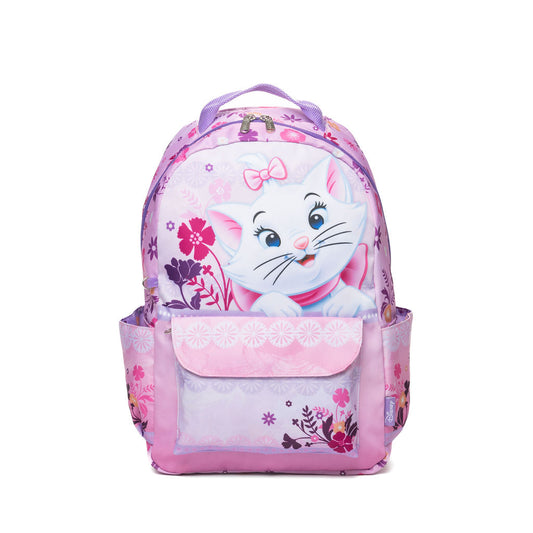 Disney - Wondapop - Aristocats Marie - 15.5” Nylon Backpack - Kids School Bag with Laptop Sleeve & Pockets