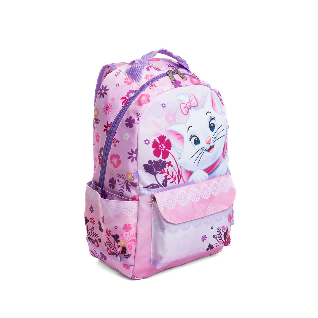Disney - Wondapop - Aristocats Marie - 15.5” Nylon Backpack - Kids School Bag with Laptop Sleeve & Pockets