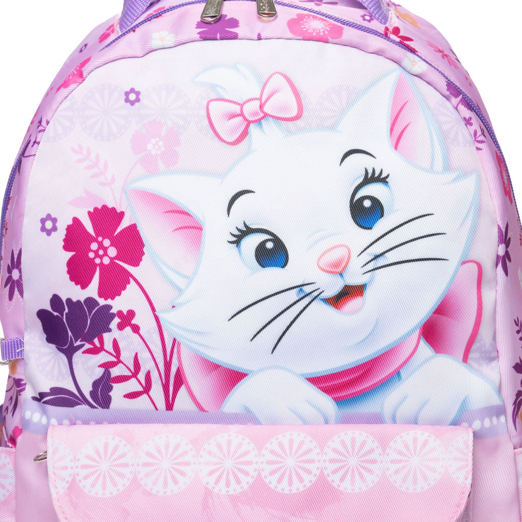Disney - Wondapop - Aristocats Marie - 15.5” Nylon Backpack - Kids School Bag with Laptop Sleeve & Pockets