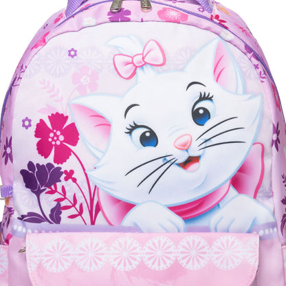 Disney - Wondapop - Aristocats Marie - 15.5” Nylon Backpack - Kids School Bag with Laptop Sleeve & Pockets