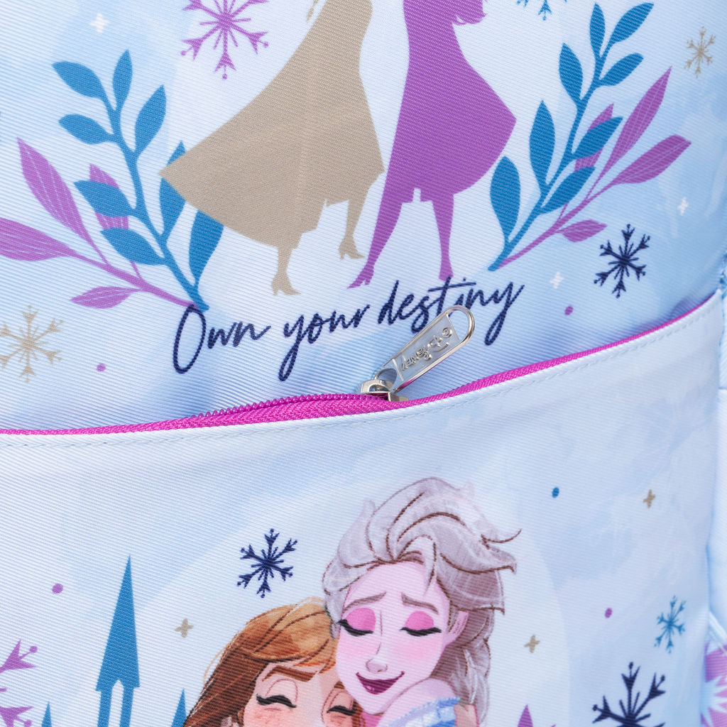 Disney - Wondapop - Frozen - 15.5” Nylon Backpack - Kids School Bag with Laptop Sleeve & Pockets