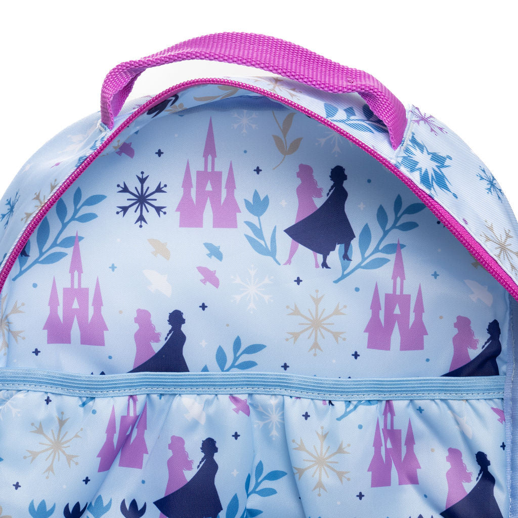 Disney - Wondapop - Frozen - 15.5” Nylon Backpack - Kids School Bag with Laptop Sleeve & Pockets