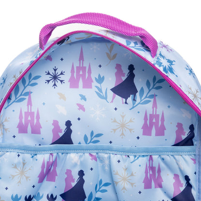 Disney - Wondapop - Frozen - 15.5” Nylon Backpack - Kids School Bag with Laptop Sleeve & Pockets