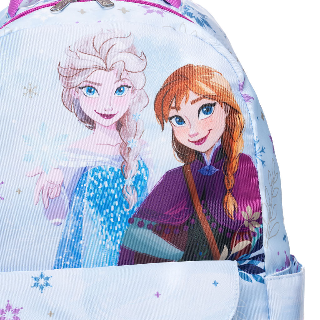 Disney - Wondapop - Frozen - 15.5” Nylon Backpack - Kids School Bag with Laptop Sleeve & Pockets
