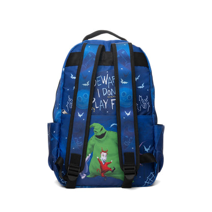 Disney - Wondapop - The Nightmare Before Christmas - Oogie Boogie - 15.5" Nylon Backpack - Kids School Bag with Laptop Sleeve & Pockets