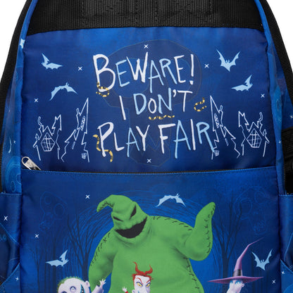 Disney - Wondapop - The Nightmare Before Christmas - Oogie Boogie - 15.5" Nylon Backpack - Kids School Bag with Laptop Sleeve & Pockets