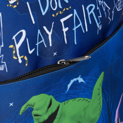 Disney - Wondapop - The Nightmare Before Christmas - Oogie Boogie - 15.5" Nylon Backpack - Kids School Bag with Laptop Sleeve & Pockets