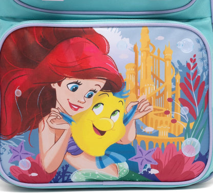 Ruz - The Little Mermaid (Ariel) Large School backpack with Padded Back and Adjustable Straps