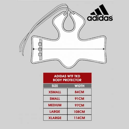 Adidas TaeKwonDo Reversible WTF Body Protector - GTE Zone