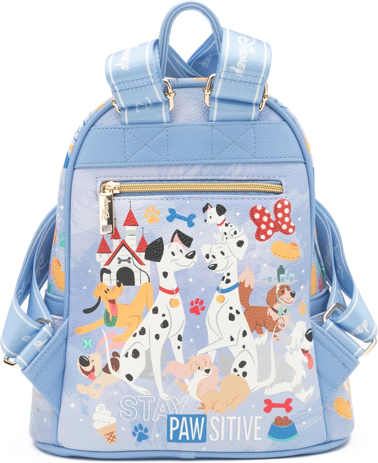 WondaPOP - Disney Dogs (101 Dalmatians) - 11" Vegan Leather Fashion Mini Backpack