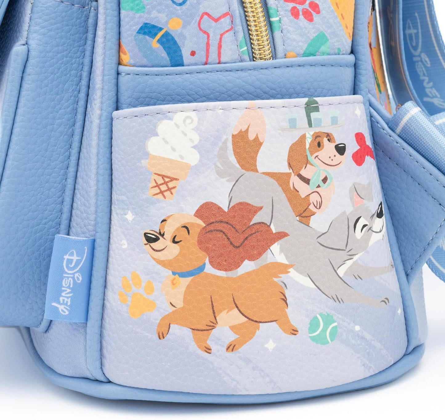 WondaPOP - Disney Dogs (101 Dalmatians) - 11" Vegan Leather Fashion Mini Backpack