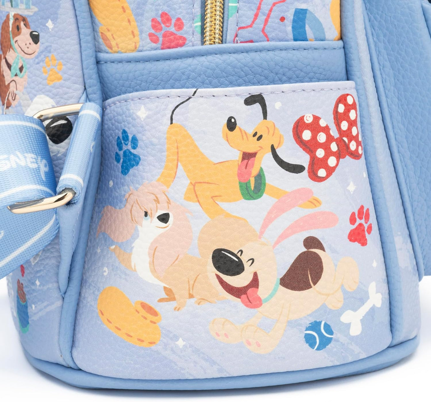 WondaPOP - Disney Dogs (101 Dalmatians) - 11" Vegan Leather Fashion Mini Backpack