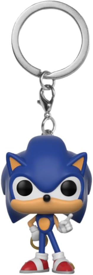 Funko Pocket Pop! Sonic the Hedgehog - Sonic with Ring Collectible Keychain