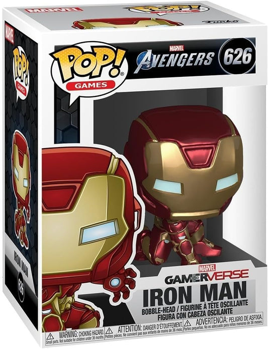Funko POP! : Marvel: Avengers Game - Iron Man (Stark Tech Suit) #626 Collectible Vinyl Figure