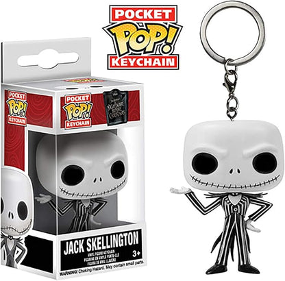 Funko Pocket Pop! The Nightmare Before Christmas - Jack Skellington Collectible Keychain