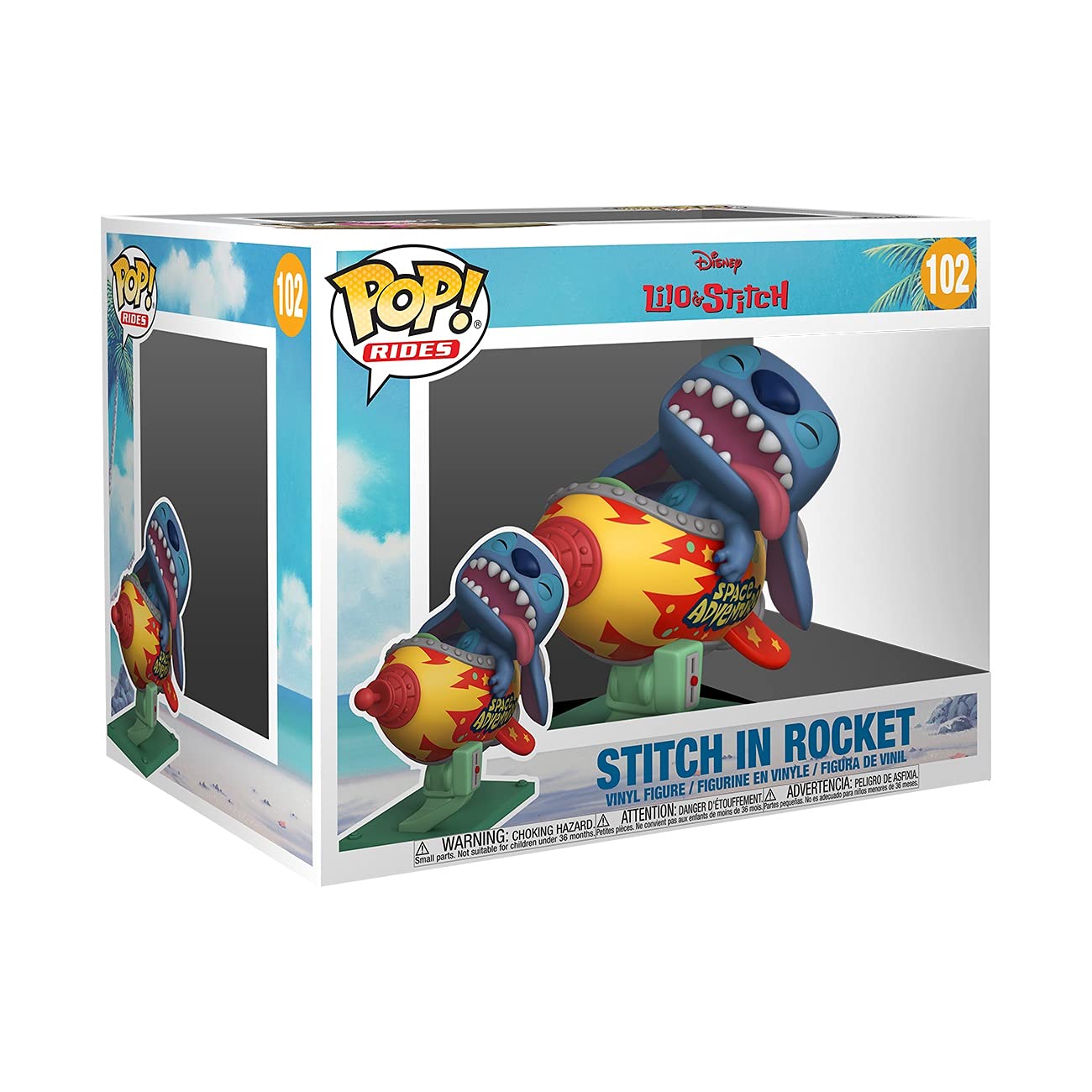 Funko POP! : Disney Lilo & Stitch - Stitch in Rocket #102 Collectible Vinyl Figure