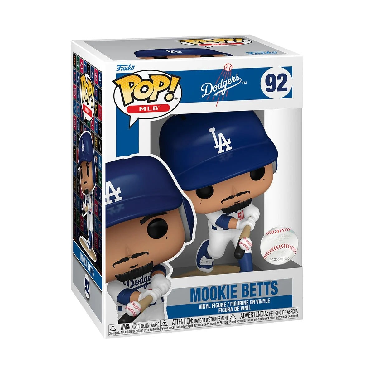 Funko POP! : MLB Dodgers Mookie Betts - Albert Pujols #92 Collectible Vinyl Figure
