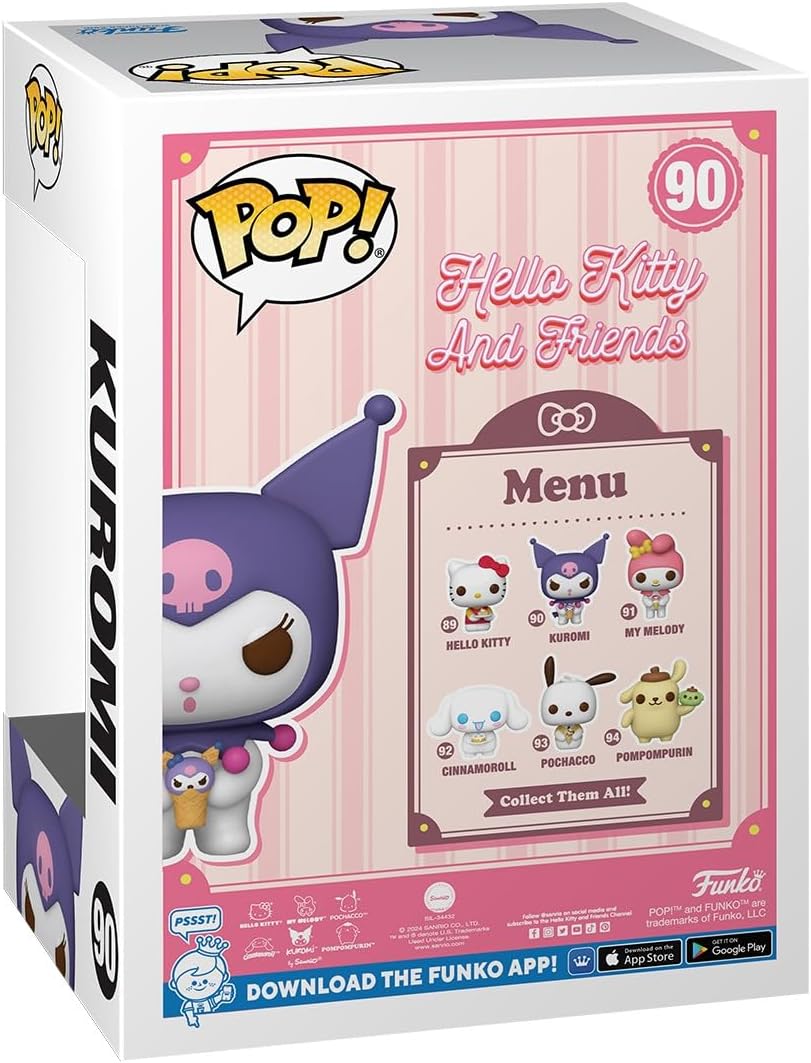 Funko POP! : Sanrio: Hello Kitty and Friends - Kuromi #90 Collectible Vinyl Figure