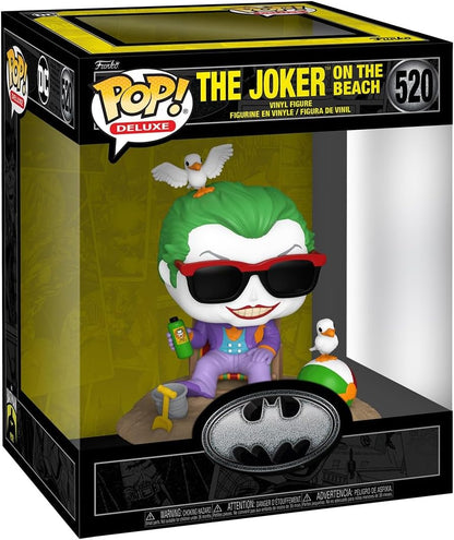 Funko POP! : The Batman Deluxe: Batman's 85th Anniversary - The Joker on The Beach #520 Collectible Vinyl Figure