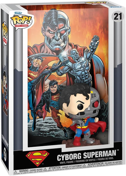 Funko Pop! Superman: Reign of the Supermen Cyborg Superman #21 Collectible Vinyl Figure