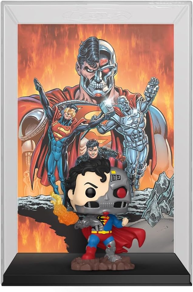Funko Pop! Superman: Reign of the Supermen Cyborg Superman #21 Collectible Vinyl Figure