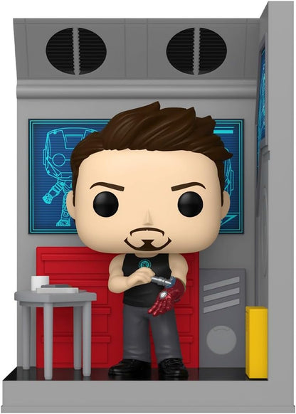 Funko POP! Nook: Marvel: Iron Man Tony Stark in his Workshop - Collectible Vinyl Figure