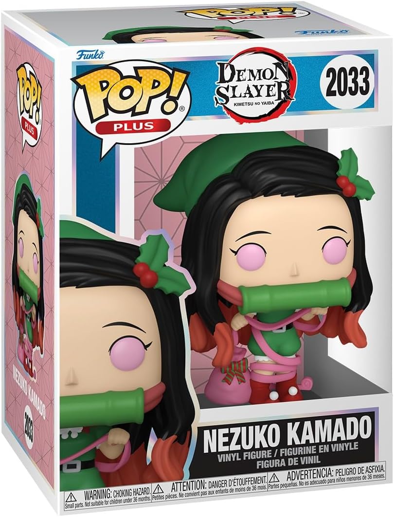 Funko Pop! Demon Slayer - Nezuko Kamado - Holiday - #2033 Collectible Vinyl Figure