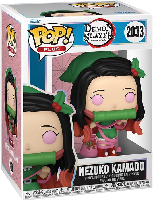 Funko Pop! Demon Slayer - Nezuko Kamado - Holiday - #2033 Collectible Vinyl Figure