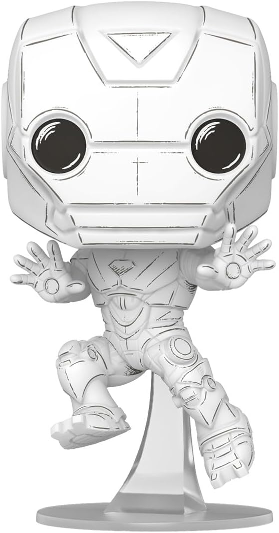 Funko POP! : Marvel: Iron Man Sketched #1572 - Collectible Vinyl Figure
