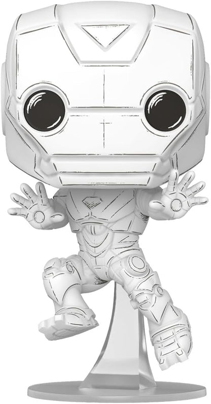 Funko POP! : Marvel: Iron Man Sketched #1572 - Collectible Vinyl Figure