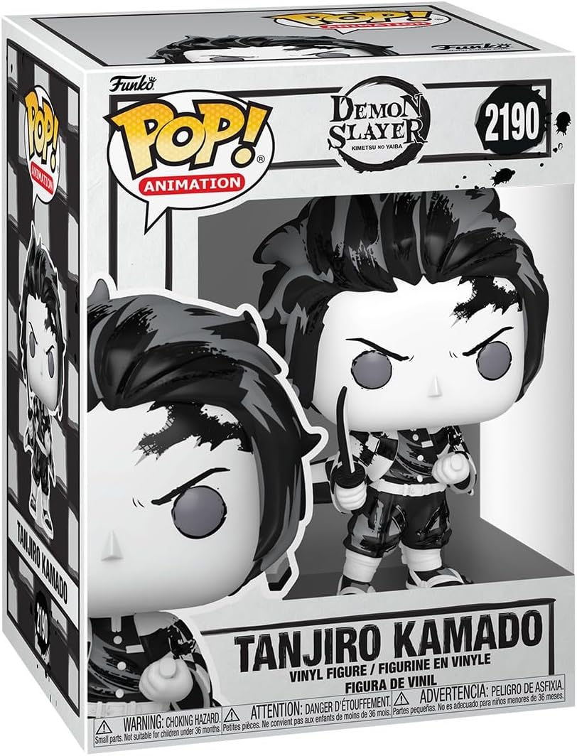 Funko POP! : Demon Slayer - Tanjiro Kamado #2190 - Sumi-Ink - Collectible Vinyl Figure