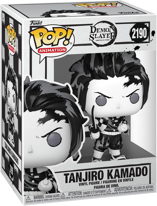Funko POP! : Demon Slayer - Tanjiro Kamado #2190 - Sumi-Ink - Collectible Vinyl Figure