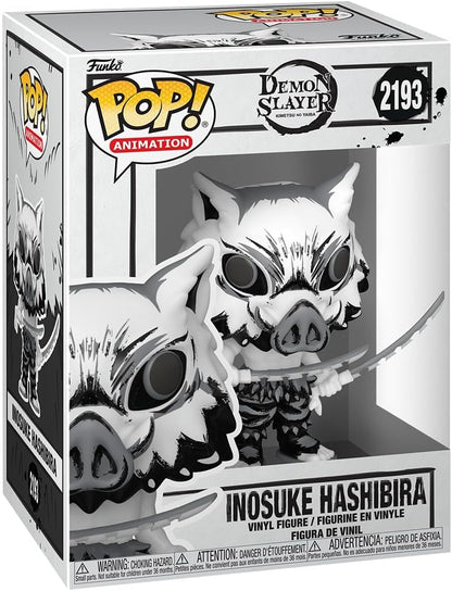 Funko POP! : Demon Slayer - Inosuke Hashibira #2193 - Sumi-Ink - Collectible Vinyl Figure
