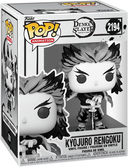 Funko POP! : Demon Slayer - Kyojuro Rengoku #2194 - Sumi-Ink - Collectible Vinyl Figure