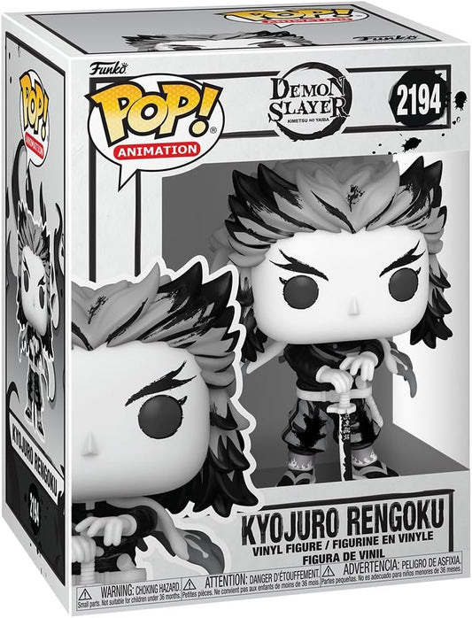 Funko POP! : Demon Slayer - Kyojuro Rengoku #2194 - Sumi-Ink - Collectible Vinyl Figure