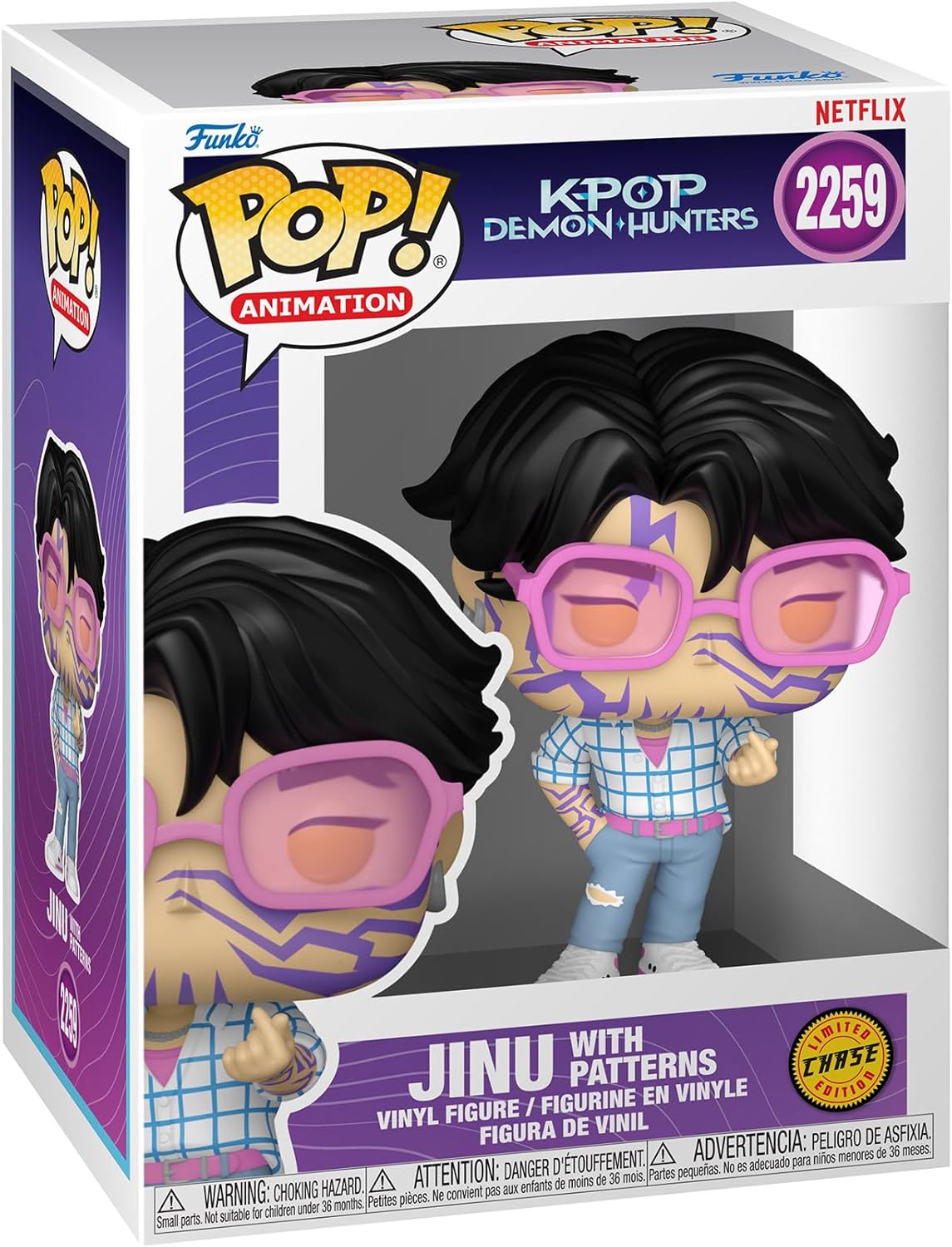 Funko POP! : Kpop Demon Hunter - (Chase) - Jinu #2259 Collectible Vinyl Figure