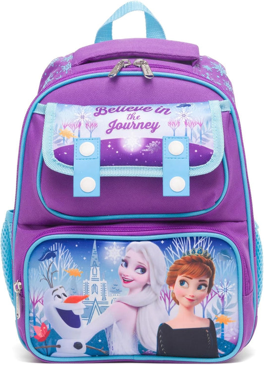 Ruz - Frozen 12 Inch Pre-School backpack with Padded Back and Adjustable Straps