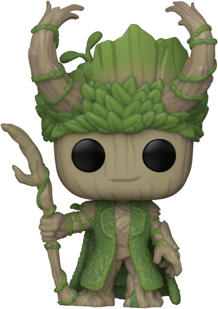 Funko POP! : Marvel: 85th Anniversary - We are Groot, Groot as Loki Collectible Vinyl Figure