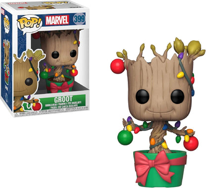 Funko POP! : Marvel: Holiday, Guardians of The Galaxy - Groot Collectible Vinyl Figure