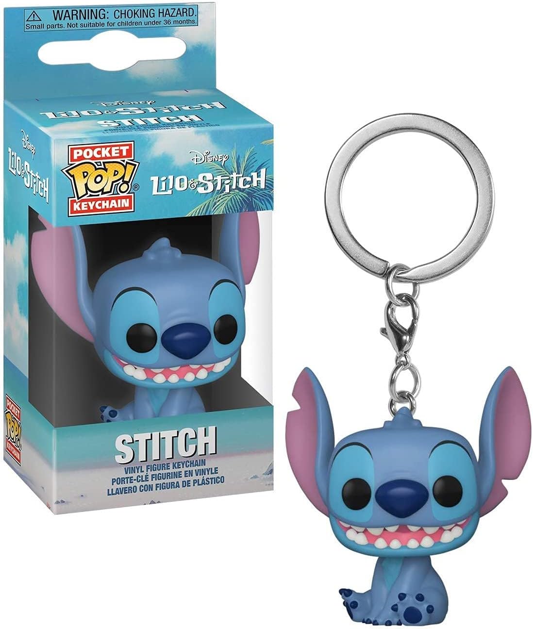 Funko Pocket Pop! Disney Lilo & Stitch Stitch Collectible Keychain