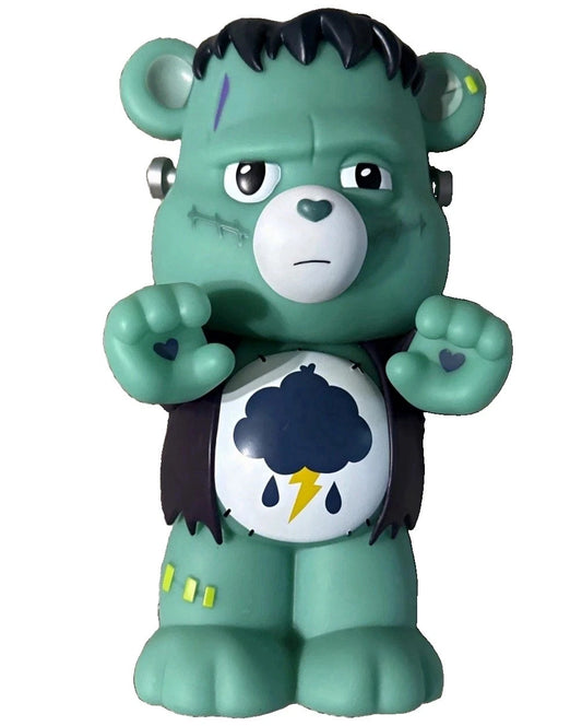 Care Bears x Universal Monsters Grumpy Bear as Frankenstein Monster PVC FiguralCoin Bank