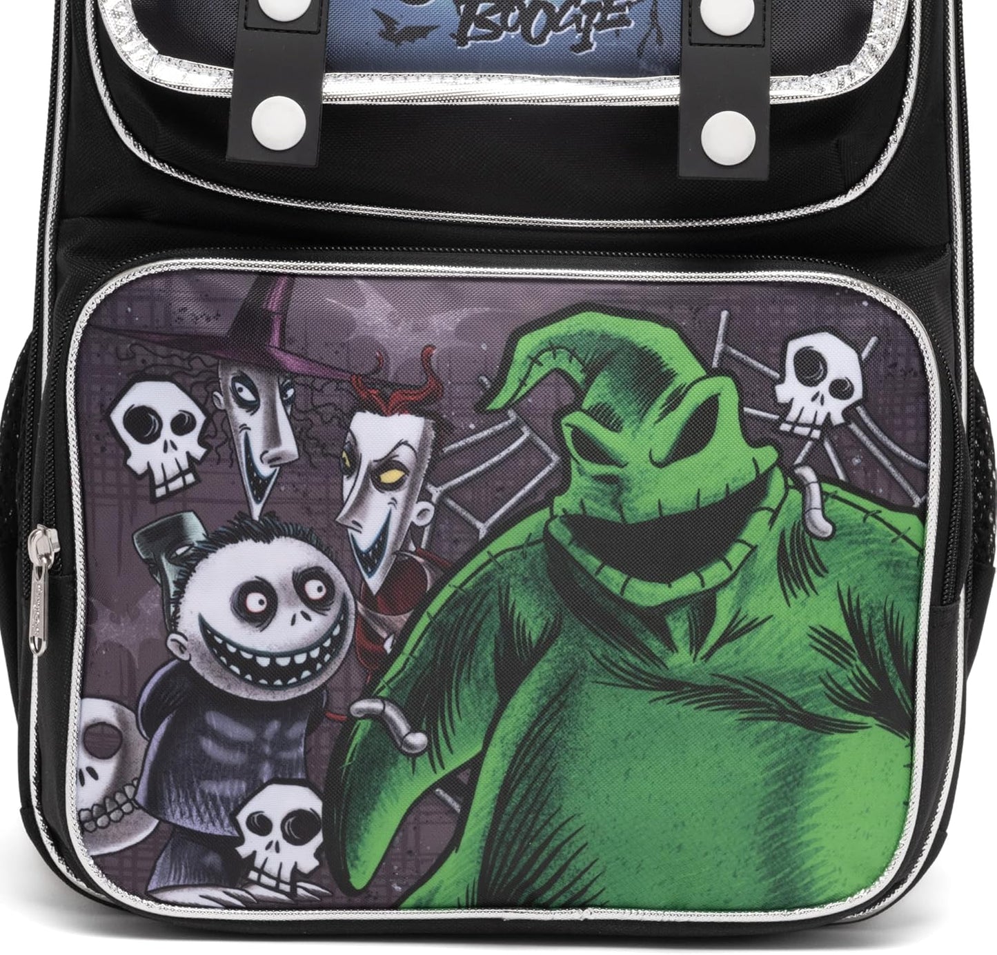 Ruz - Nightmare Before Christmas (Oogie Boogie) Large School backpack with Padded Back and Adjustable Straps