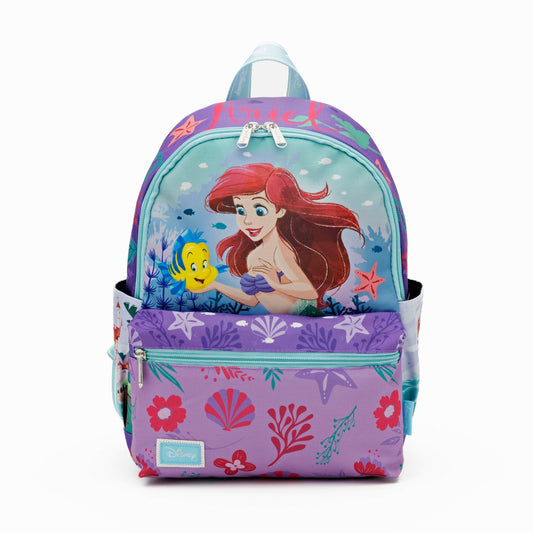 WondaPOP - Disney - The Little Mermaid - Daypack Junior Nylon (13 inch) Mini Backpack