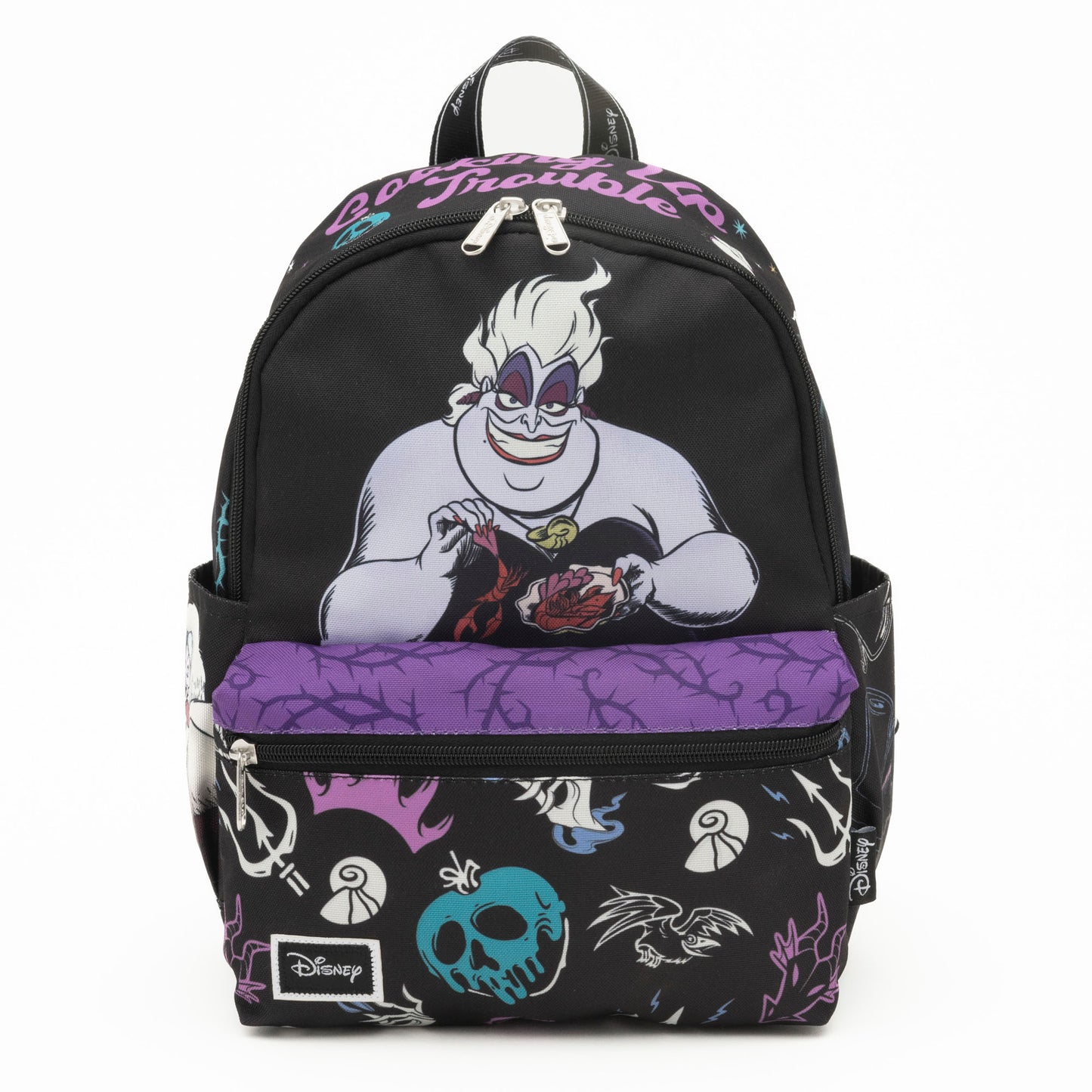 WondaPOP - Disney - Villains - Ursula - Daypack Junior Nylon (13 inch) Mini Backpack