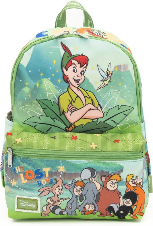 WondaPOP - Disney - Peter Pan - Daypack Junior Nylon (13 inch) Mini Backpack - NEW RELEASE