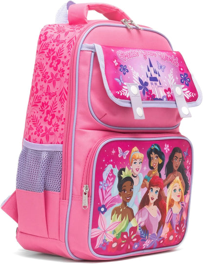 Ruz - Princess Large School backpack with Padded Back and Adjustable Straps