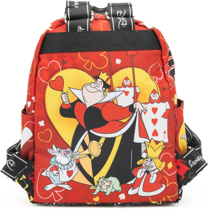 WondaPOP - Disney - Alice in Wonderland - Queen of Hearts - Daypack Junior Nylon (13 inch) Mini Backpack