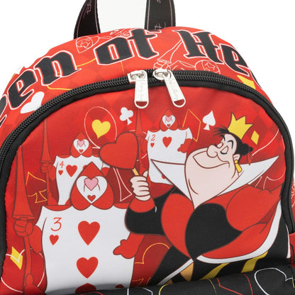 WondaPOP - Disney - Alice in Wonderland - Queen of Hearts - Daypack Junior Nylon (13 inch) Mini Backpack